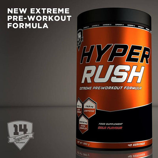 Hyper Rush Extreme Pre workout Formula