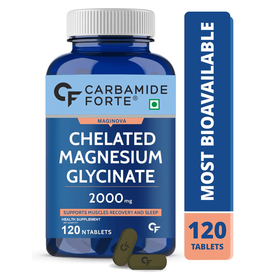 Cf Chelated Magnesium Glycinate 2000mg Supplement